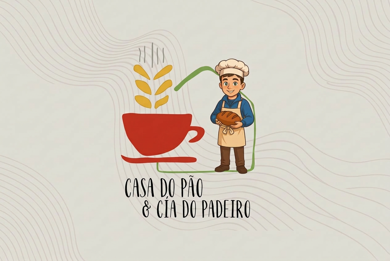 Logotipo Casa do Pão & Cia do Padeiro